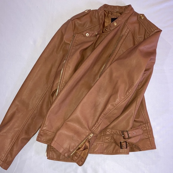 Lane Bryant Faux Leather Jacket - Picture 7 of 10